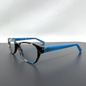 Tory Burch Eyeglasses TY 2031 3153 Frames Blue Tortoise 51 [] 17 135 Flex Hinges